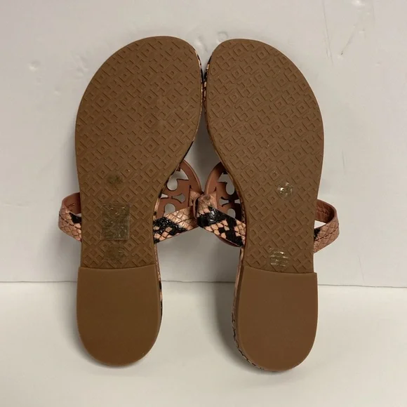 New! Tory Burch Snake Print Metal Millers
Size: 5.5, No Box - Picture 8 of 8